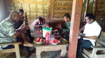 Dukungan Warga Dilokasi TMMD 110 Tambakrejo Bojonegoro Sangat Membanggakan
